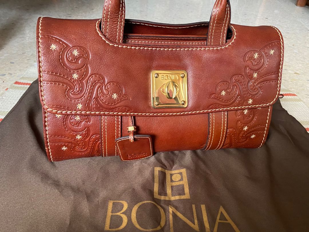 Bonia clearance leather bag