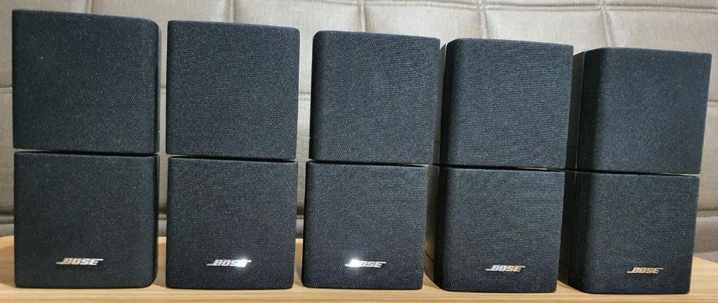 Bose Acoustimass Double Cube Speakers 5pcs Bundle Audio Soundbars Speakers Amplifiers On Carousell