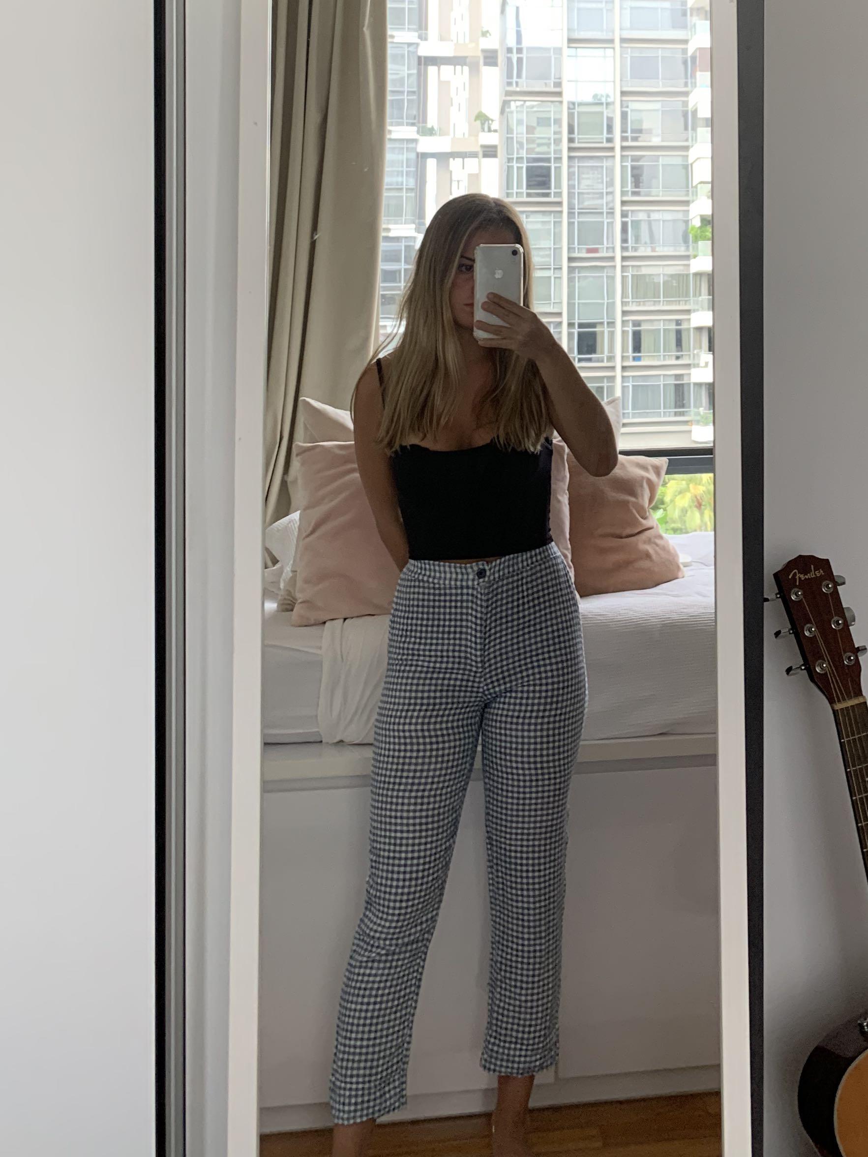 Brandy Melville Gingham pants