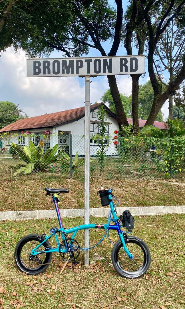 Brompton B75 weight 9.1kg