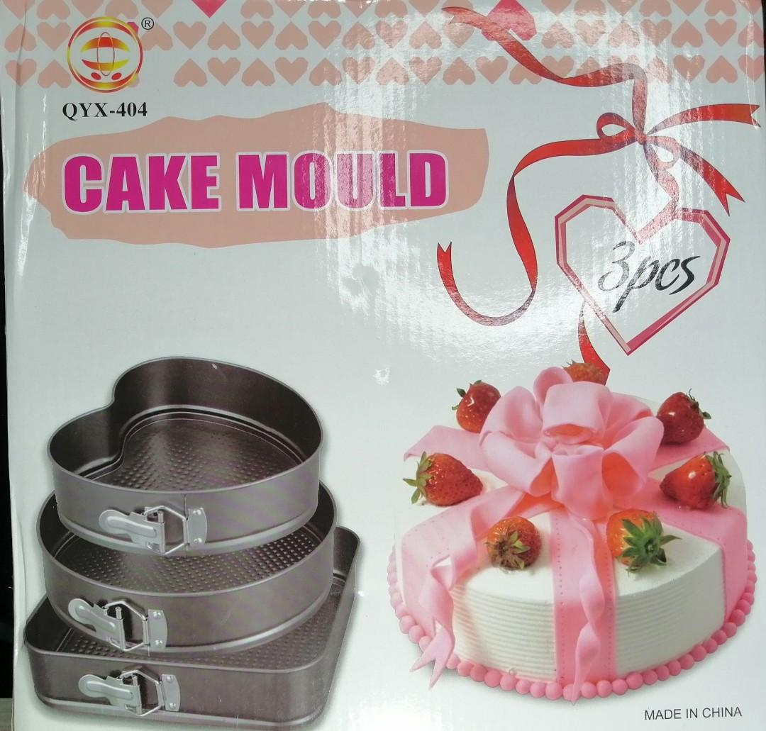 Cake Moulder (Category: Bakeware) located in Marikina City. Submitted by v3_m3v (Listing ID 1093198007, Image 1). Description: Cake Moulder 3pc set 24cm, 26cm, 28cm.