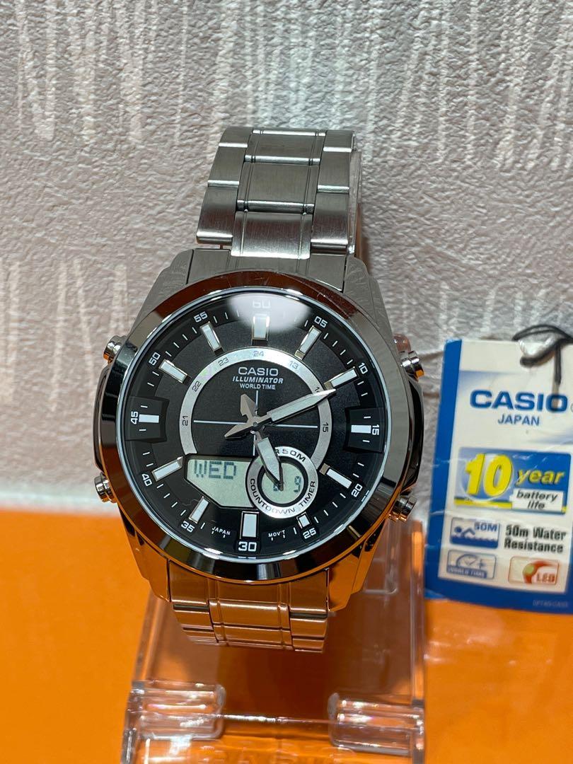 Casio illuminator watch best sale