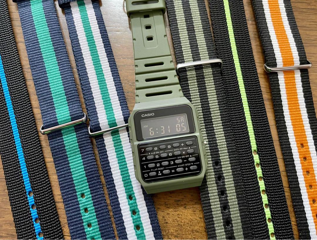 Casio databank nato strap clearance