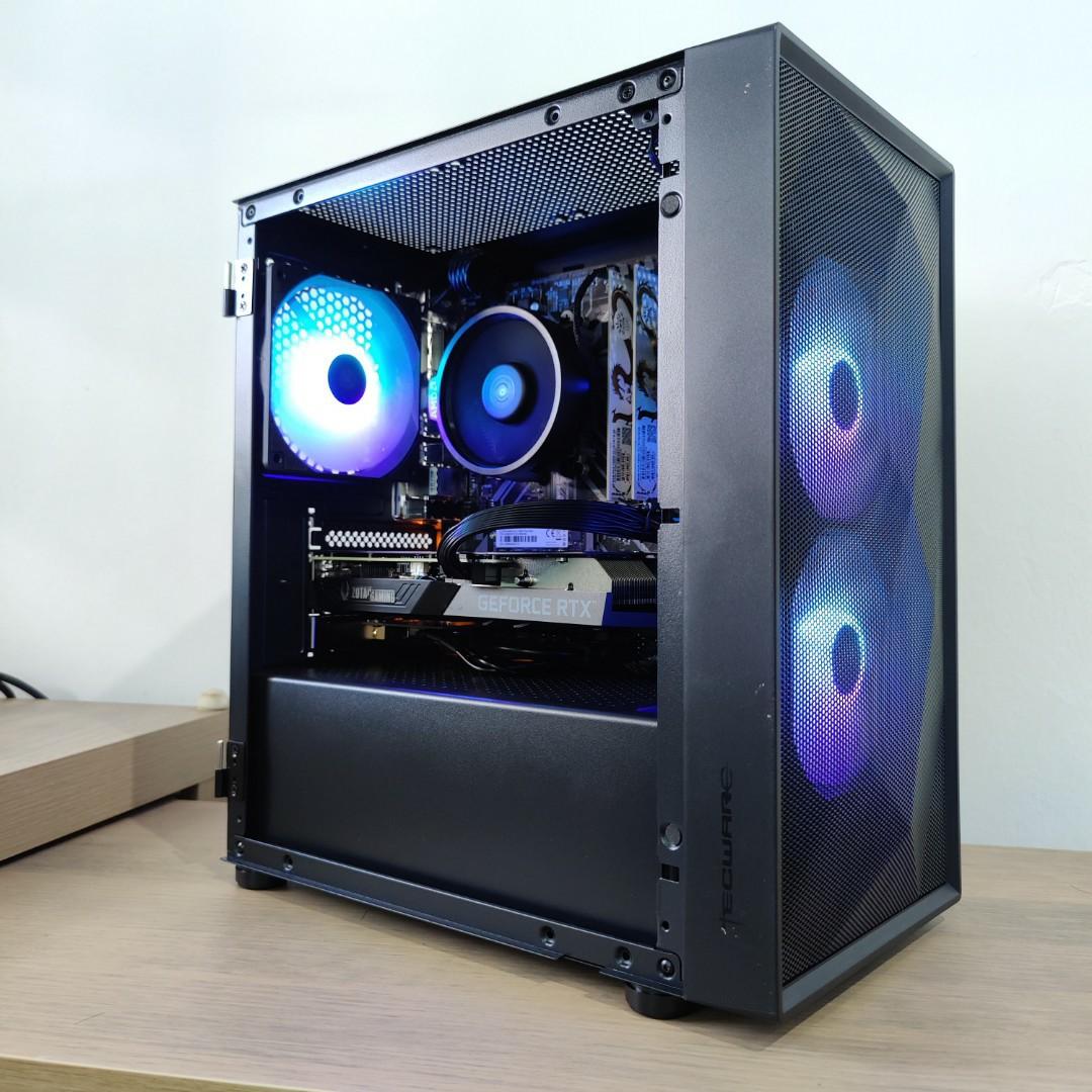 Custom Gaming PC Featuring Ryzen 5 3600 with GTX 1660 6GB Gigabyte Build. Upgradeable to RTX