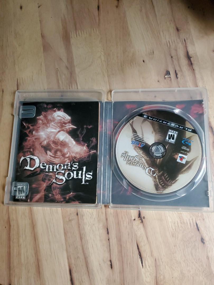 Demon souls Black label (Category: PlayStation) located in Caloocan City. Submitted by rarelittlethingsph (Listing ID 1093085709, Image 2). Description: demon souls black label Complete in box with papers ps3 version.