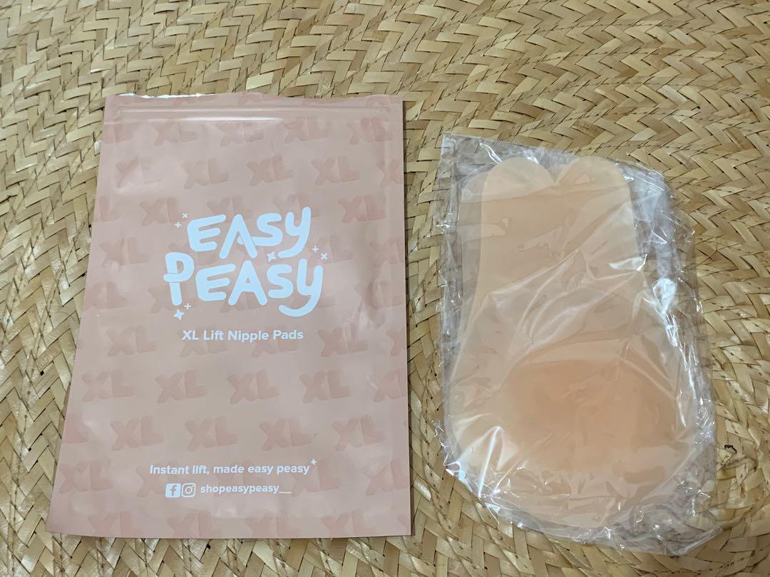 BNEW] Easy Peasy XL Lift Nipple Pad in Nude [Seamless Nipple Tape Reuseable  Sweatproof], Women's Fashion, Undergarments & Loungewear on Carousell