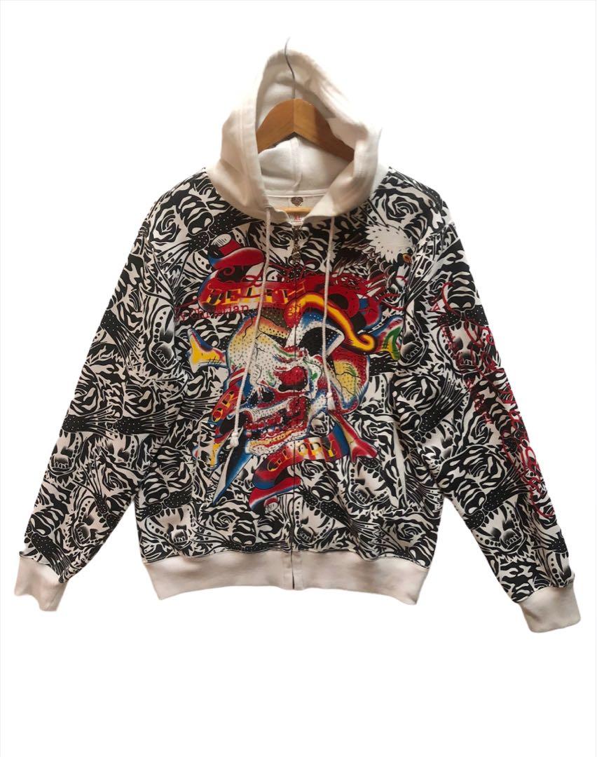 Ed hardy by christian Audigier Hoodie Sweatshirt Men s Fashion