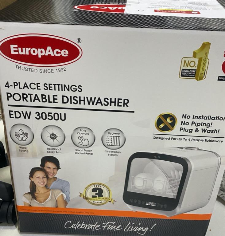 Europace best sale dishwasher review