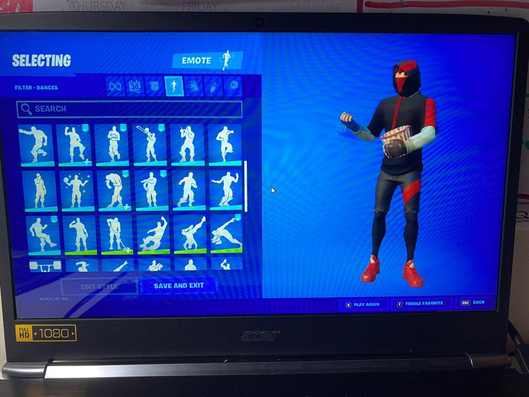 COMPTE FTN RARE Ghoul and Ikonik OG (Virement PayPal) EUR 30,99 - FR