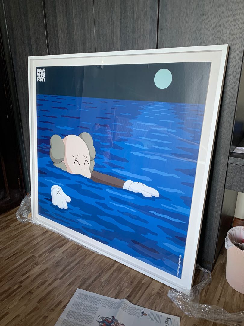 KAWS ポスター TIDE Brooklyn Museum - ポスター