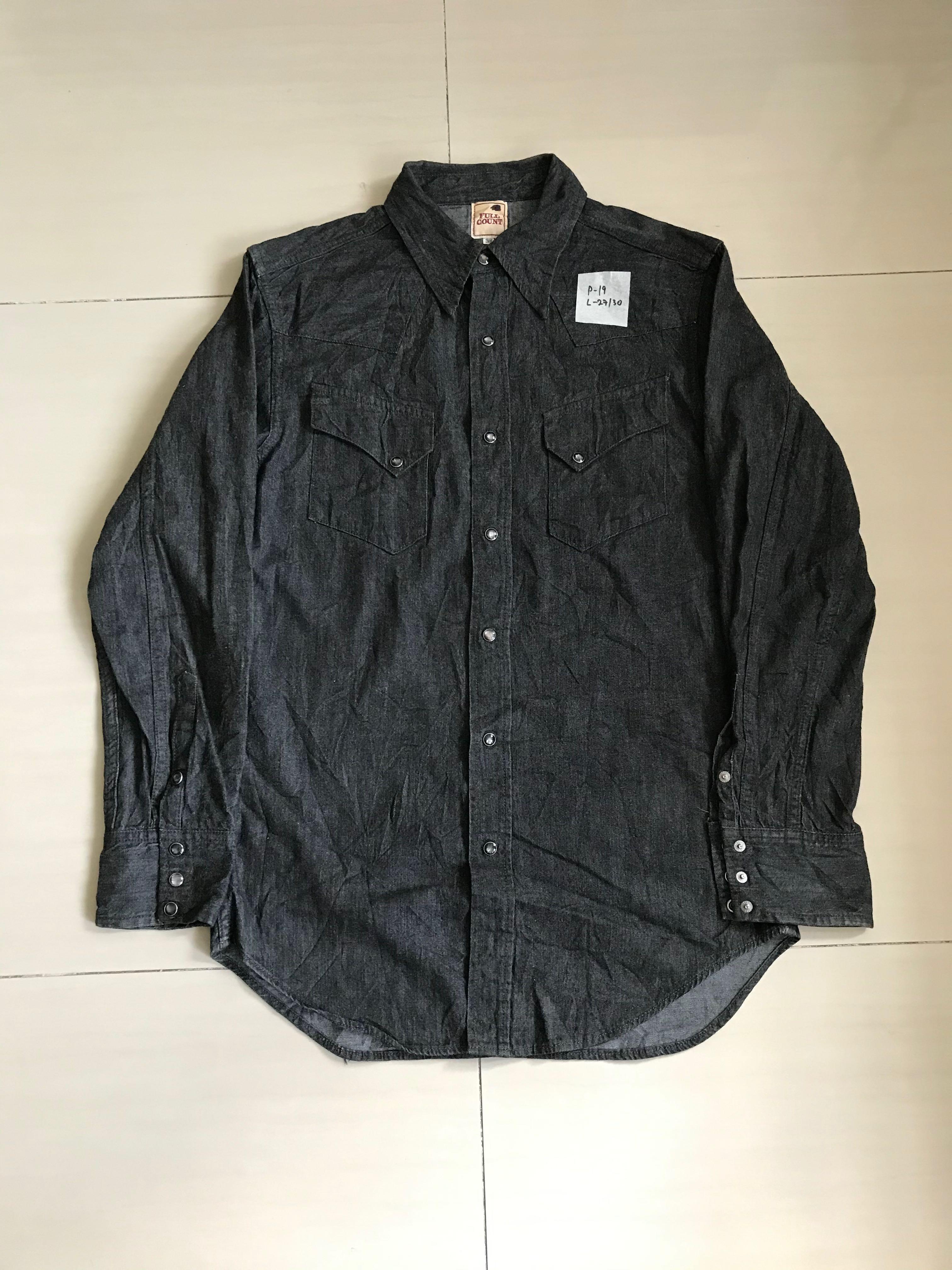 Full Count (Category: Tshirts & Polo Shirts) located in Seremban. Submitted by macemace.outlets (Listing ID 1093151256, Image 1). Description: Pit 19 Labuh 27/30 Made in Japan.