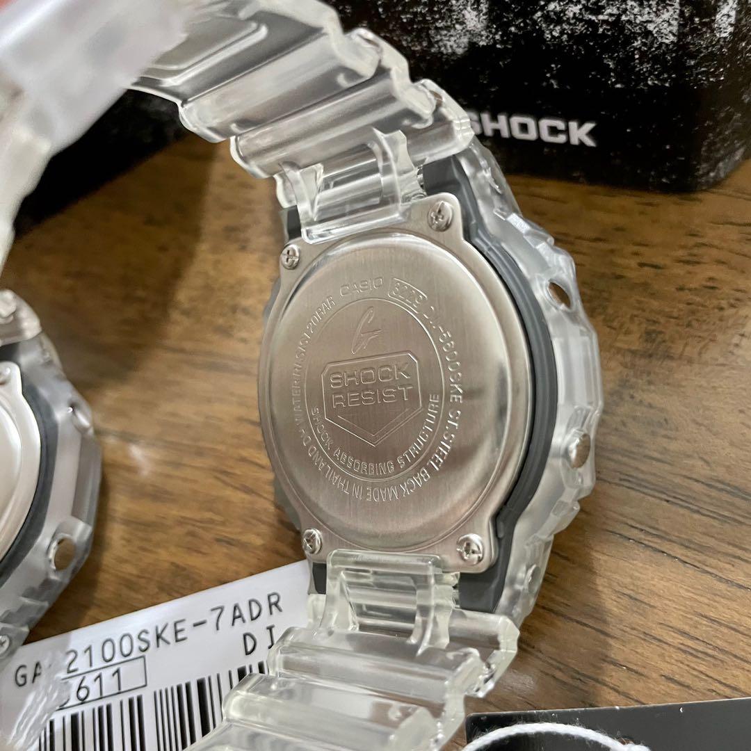 G shock cheap clear band