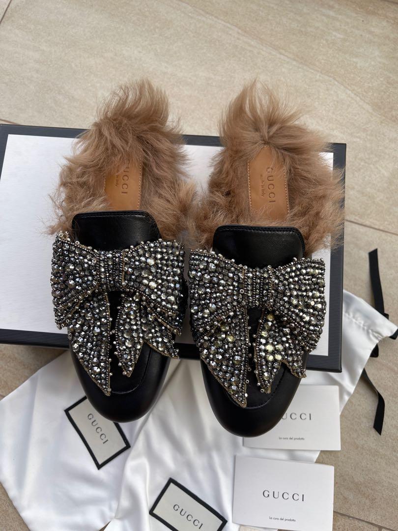 Gucci princetown bow store