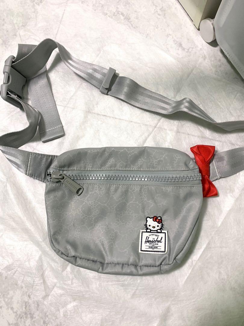 Herschel x Hello Kitty Fanny Pack Women s Fashion Bags Wallets Cross body Bags on Carousell