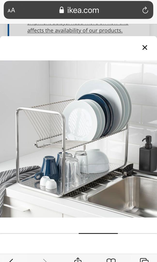IKEA Dish Rack, Furniture & Home Living, Kitchenware & Tableware, Other