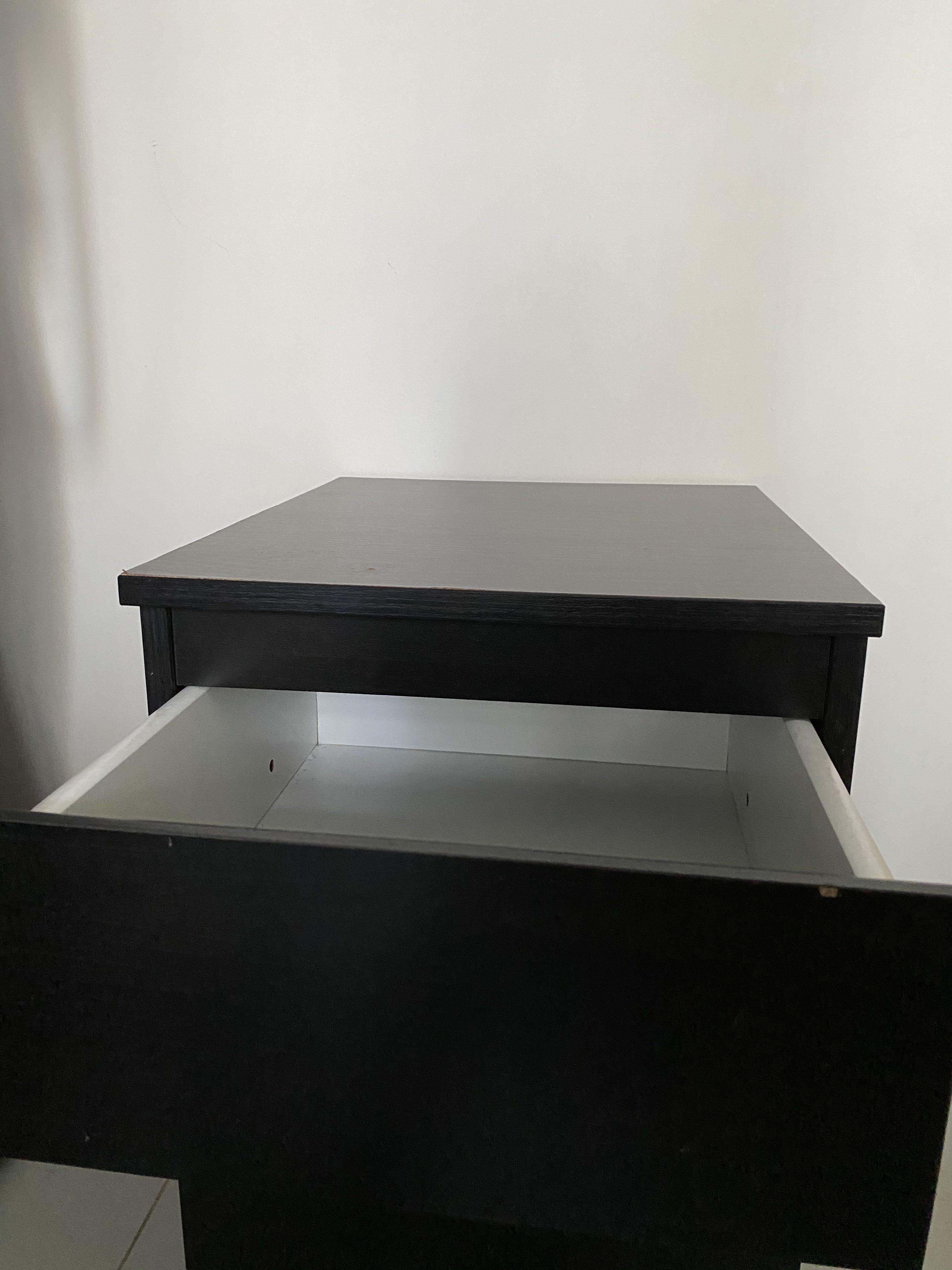 IKEA Kullen Chest of 2 drawers in BlackBrown, Furniture & Home Living, Furniture, Shelves