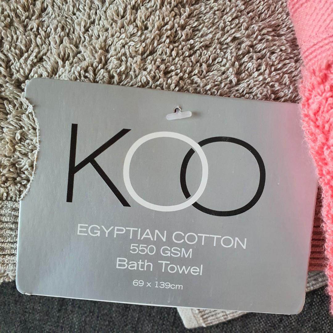 Koo egyptian sale towel