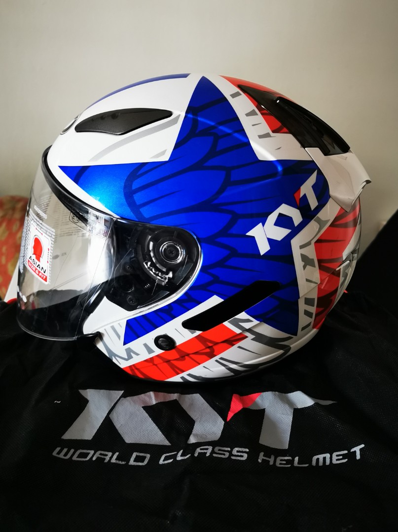 Kyt helmet, Motorcycles, Motorcycle Accessories on Carousell