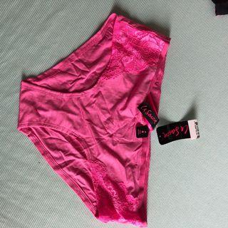BNWT La Senza Panty Size M show stopper Hipster Cotton Candy pink