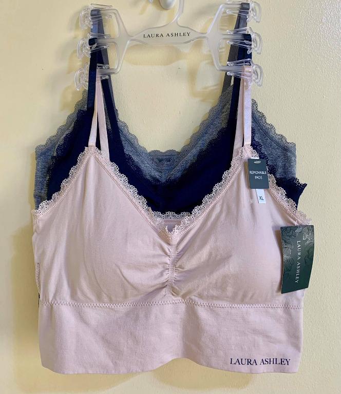 Laura Ashley bralettes (SET), Women's Fashion, Undergarments