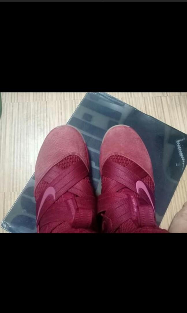 Lebron Soldier 12 Red Gum Men s Fashion Footwear Sneakers on