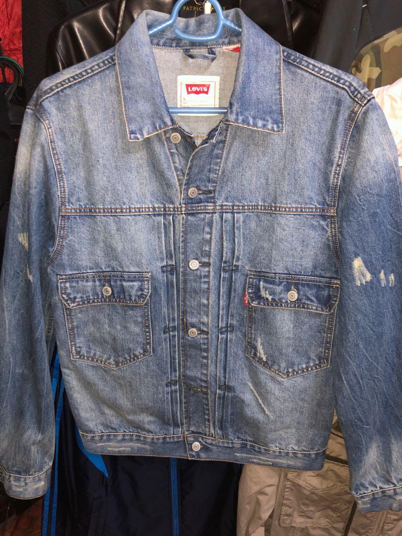 Levi's Type 2 Men's Denim Jacket(L-XL), Men's Fashion, Coats, Jackets and  Outerwear on Carousell