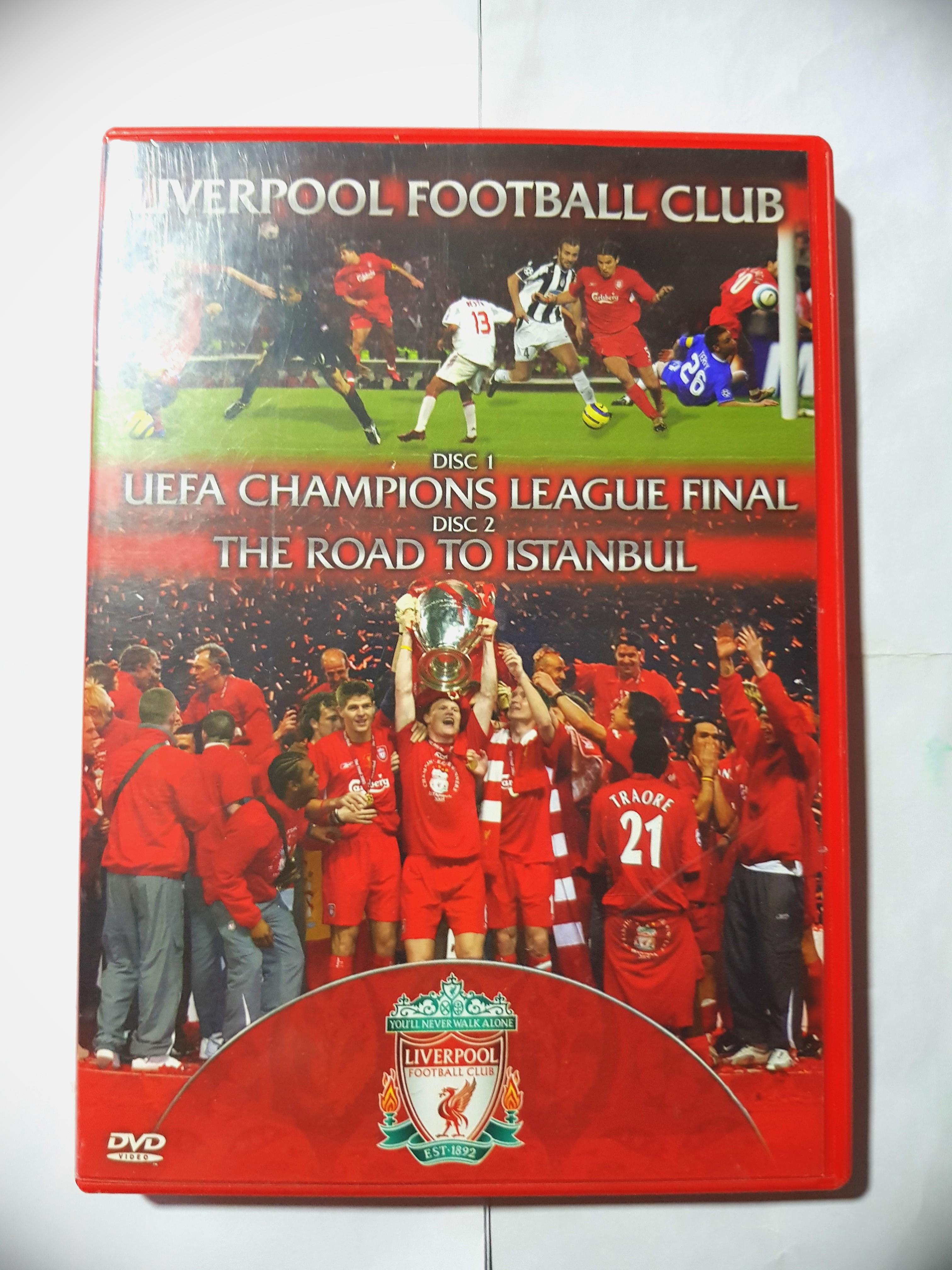 Liverpool dvd deals champions league