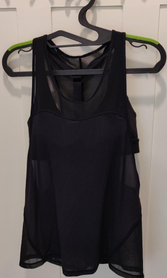 Sports bra attached to hot sale tank
