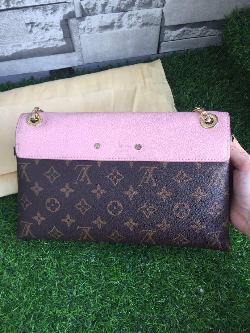 LV pink mono shoulder bag / sling. Bag, Luxury, Bags & Wallets on