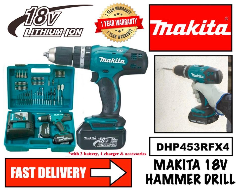 Makita dhp453rfx4 2025