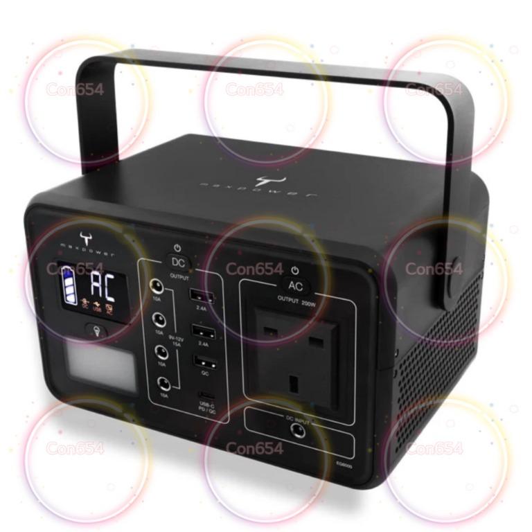 Maxpower 牛魔王 EG6000 60000mAh 流動 AC 戶外野外發電機 外置備用交流電源 現貨行貨保用一年 200W ...