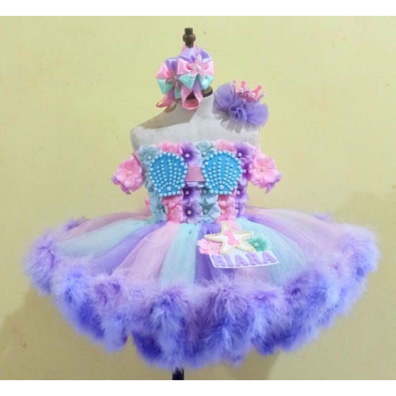 Baby mermaid outlet gown