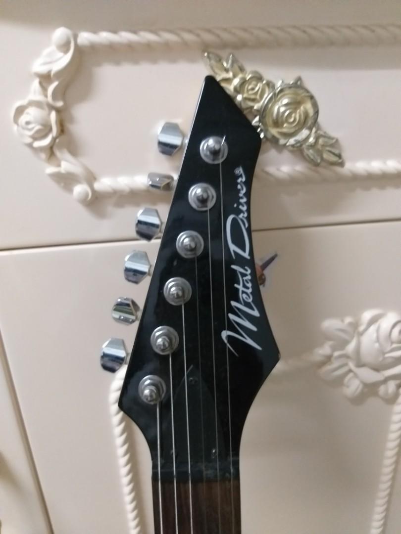 Metal driver shop electric guitar