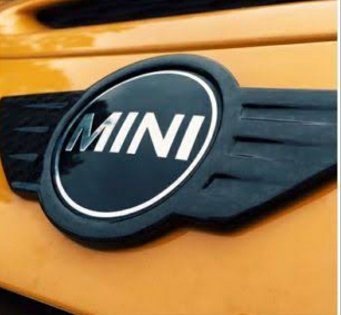 Mini cooper F56 57 58 emblem oem carbon fiber, Car Parts & Accessories ...