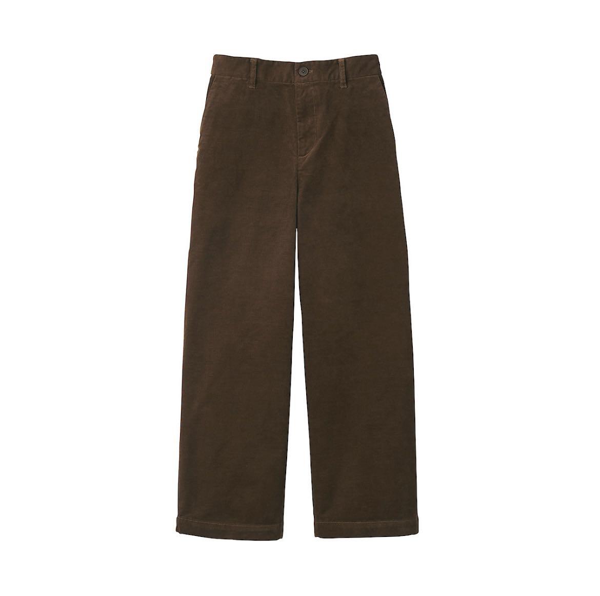 Corduroy Straight easy pants