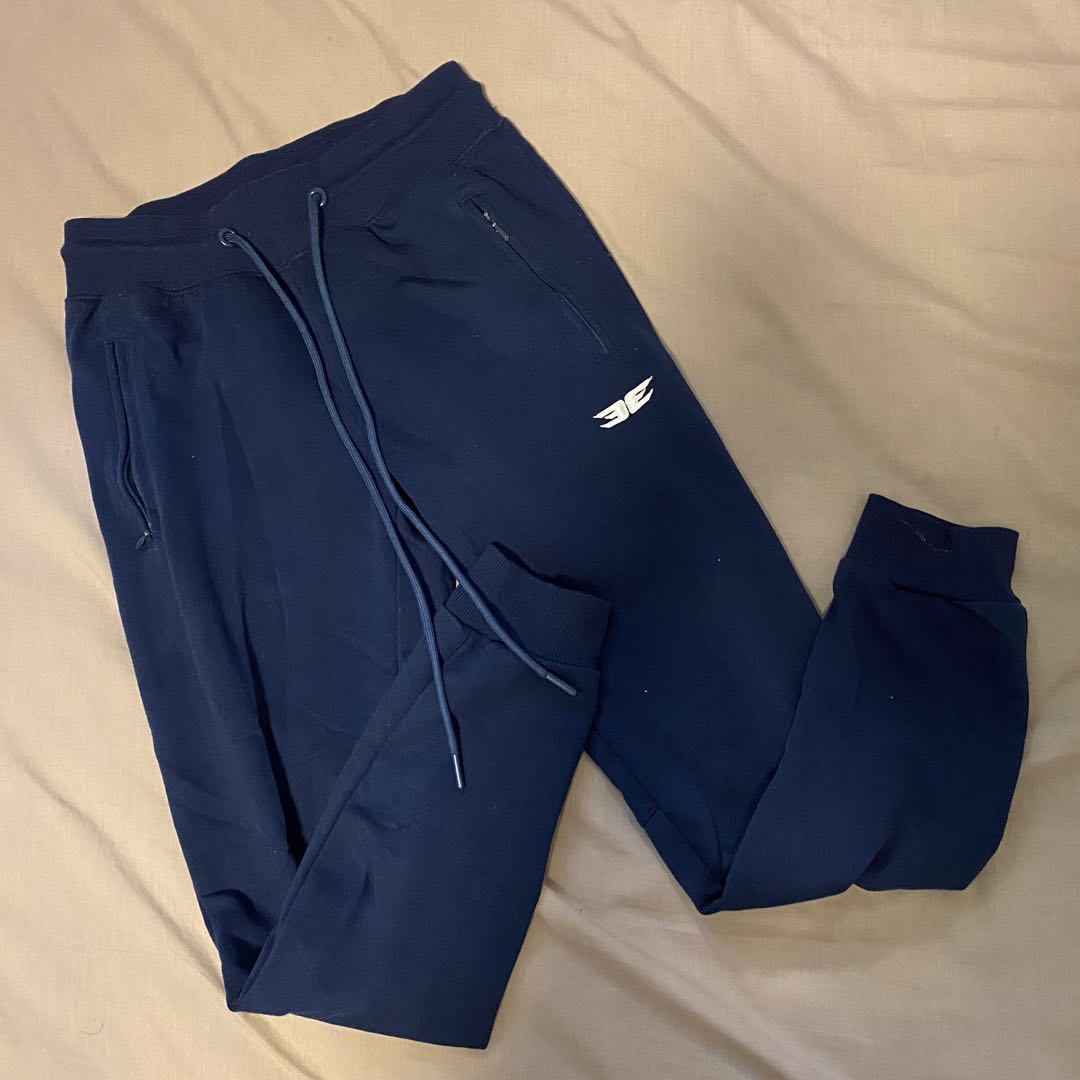 elite eleven navy cropped joggers 