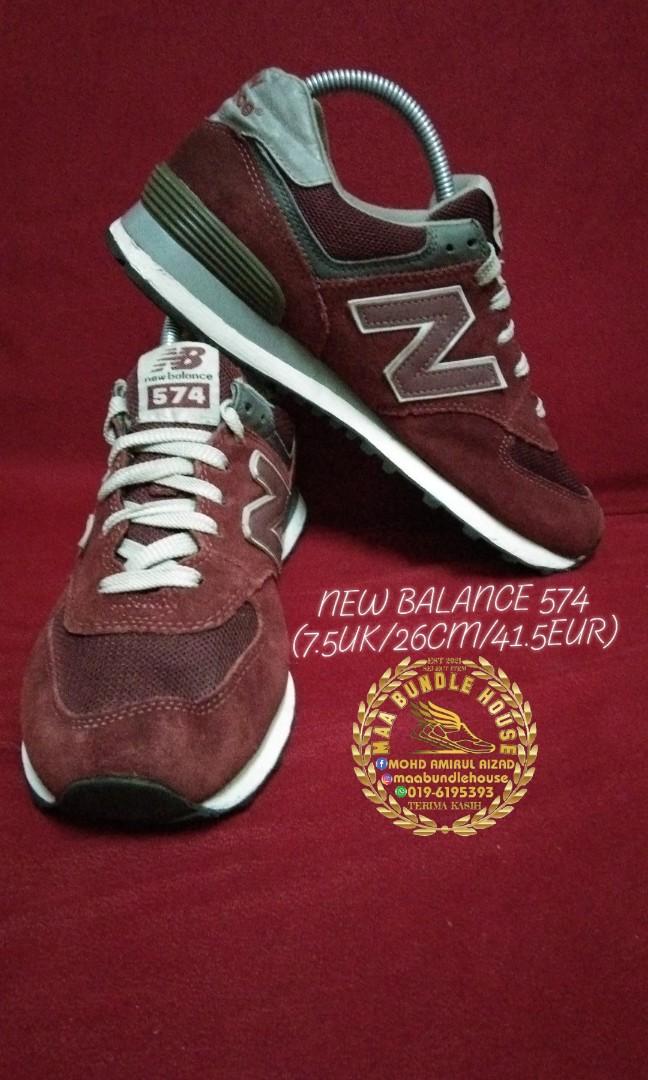 NEW BALANCE 574 ENCAP 7.5UK 26CM 41.5EUR Men s Fashion
