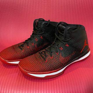 NIKE AIR JORDAN XXXI BANNED 31 黑紅 編織 皮革 845037-001