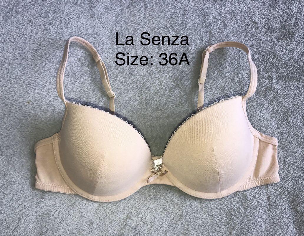 Original 36A La Senza Cotton Demi Bra, Women's Fashion, Undergarments &  Loungewear on Carousell
