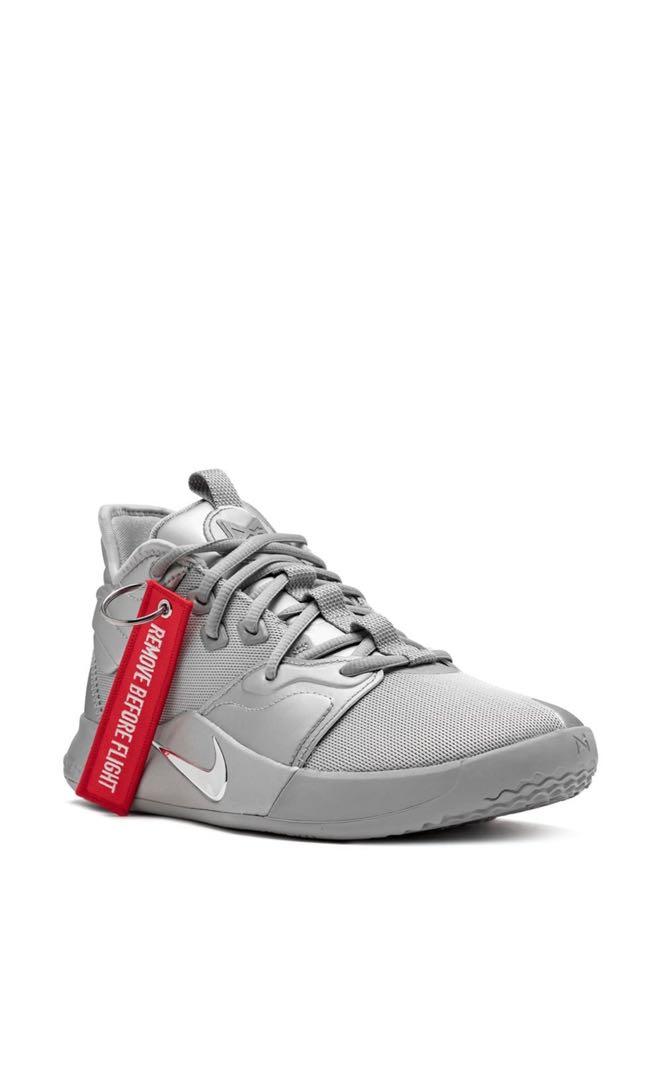 Paul George 3 NASA silver Men s Fashion Footwear Sneakers on
