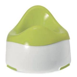 Preloved Mothercare White & Lime Potty Trainer