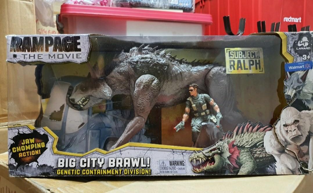 Rampage - Big City Brawl - Ralph With Figure - Walmart.com