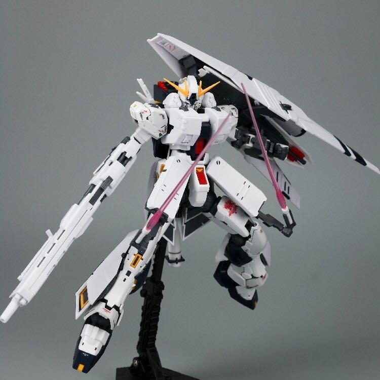 RG Nu Gundam HWS Fighter Transport System Expansion Set by Effect Wings 1/144 (Category: Gundam Model Kits) located in Singapore. Submitted by gunpla (Listing ID 1093051416, Image 1). Description: Brand new in box. No meetup. RG / 144 Scale Nu Gundam HWS Transport System Expansion Set. Manufactured by: Effect Wings. 🔥Movable skirt armor manipulator + beam saber! 🔥Can he displayed in fighter mode - dual beam rifle! 🔥Seamless attachment 🔥Color 