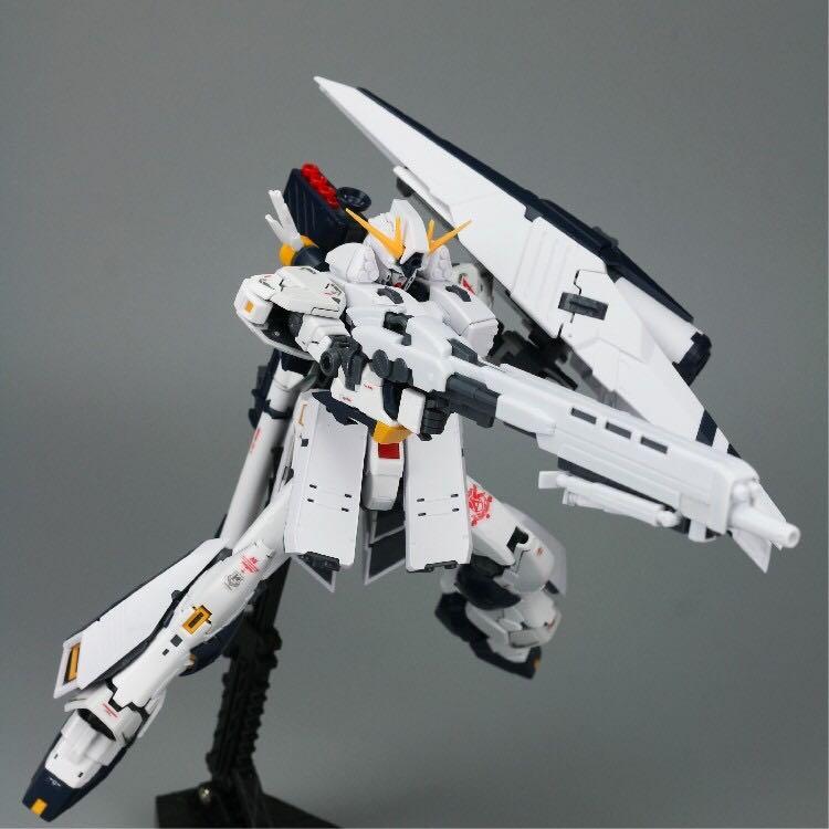 RG Nu Gundam HWS Fighter Transport System Expansion Set by Effect Wings 1/144 (Category: Gundam Model Kits) located in Singapore. Submitted by gunpla (Listing ID 1093051416, Image 4). Description: Brand new in box. No meetup. RG / 144 Scale Nu Gundam HWS Transport System Expansion Set. Manufactured by: Effect Wings. 🔥Movable skirt armor manipulator + beam saber! 🔥Can he displayed in fighter mode - dual beam rifle! 🔥Seamless attachment 🔥Color 