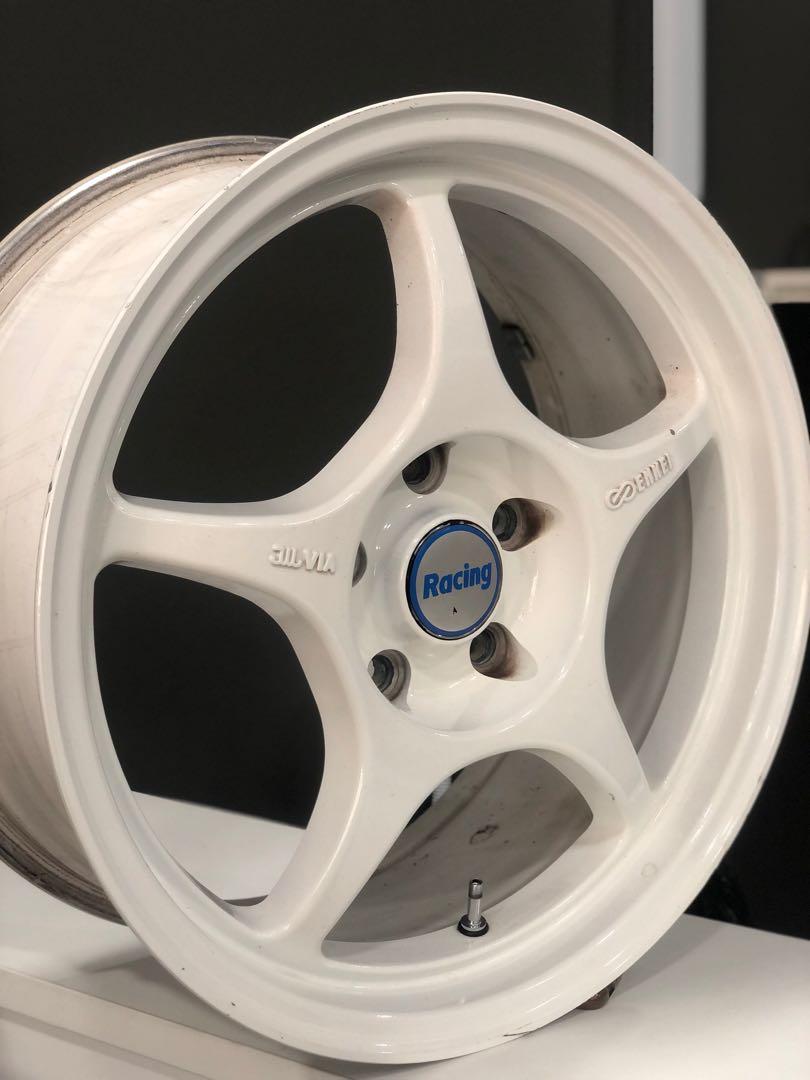 Enkei Rpo Rim Enkei RPO1 17 5X114, Auto Accessories on Carousell