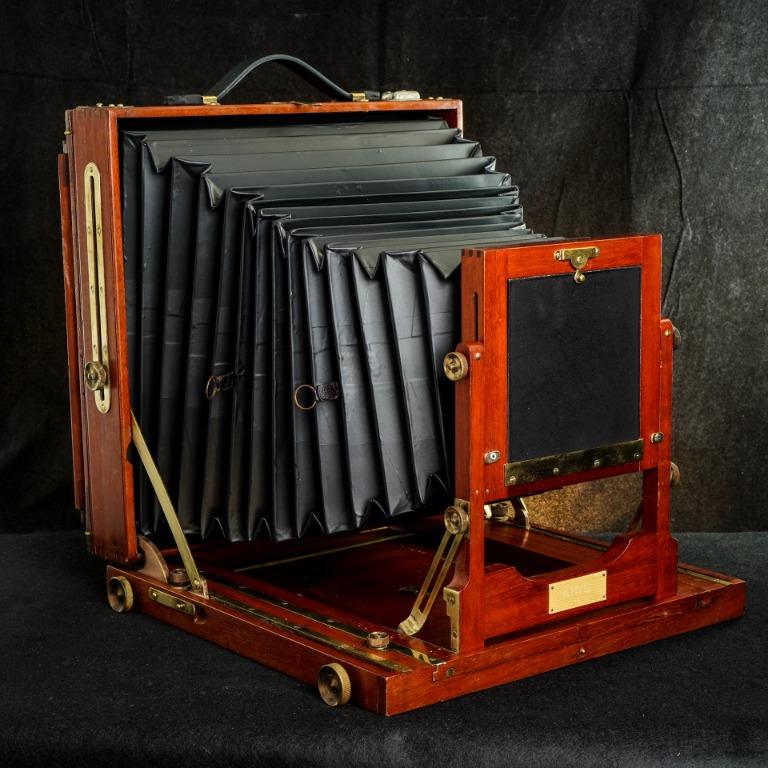 Rochester King Antique 8x10 Wooden View Camera with lens board and one ...