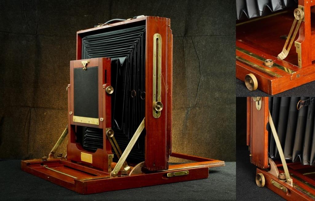 Rochester King Antique 8x10 Wooden View Camera with lens board and one ...