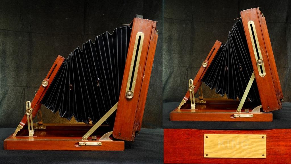Rochester King Antique 8x10 Wooden View Camera with lens board and one ...