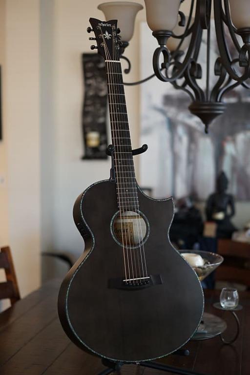 schecter 7 string acoustic