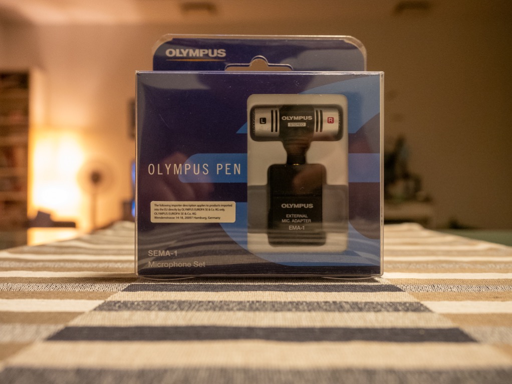 SEMA1 external mic adapter for Olympus PEN cameras, Photography